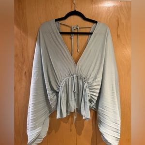 Free people long sleeve blouse